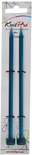 Knit Pro KP51169 Trendz: Knitting Pins: Single Ended: 15cm x 5.50mm, 5.5mm Turquoise