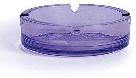 Excelsa Aschenbecher rund, 10.5 cm, Glas violett