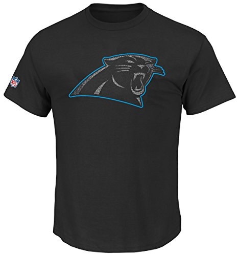 Majestic Fan Shirt - NFL Carolina Panthers schwarz - M