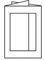 Passepartoutkarte B6 weiß