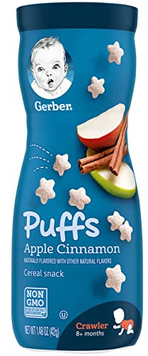 Gerber Puffs Cereal Snack (Apple Cinnamon)