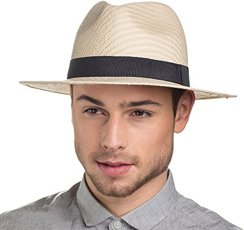 Men's Panama Style hat 14101 (M/L 58cm)