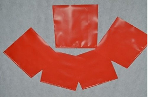 30 Stück Endfahne Schlussfahne Rot 30 x 30 cm Warnflagge überstehende Ladung