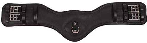 HORKA Dressurgurt Anatomisch Leder 40cm Sattelgurt Kurzgurt Gurt für Sattel