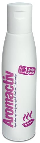 AFLOFARM AROMACTIV Badeöl 125 ml - ab dem ersten Lebenstag, zur Zubereitung von wärmenden und aromatischen Bädern für Kinder und Babys, insbesondere in Zeiten der Erkältung und Krankheit.