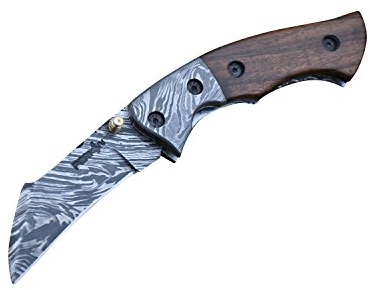 Perkin La main de Damas Couteau de poche - Belle couteau pliant