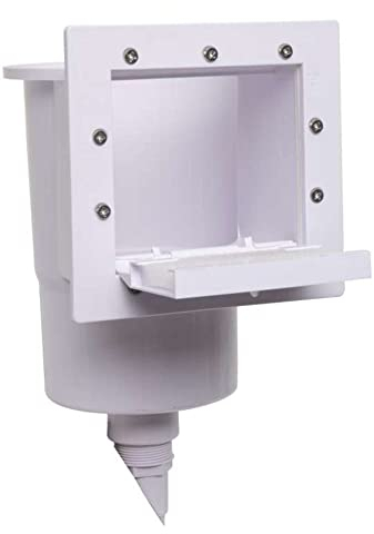 EDG by AQUALUX INTERNATIONAL Kit Pièces A Sceller pour Piscine Hors Sol - Skimmer Petite Meutrière Buse Refoulement SkimVac Raccord 32 38