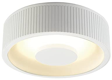 SLV Deckenleuchte OCCULDAS 23 | Runder, Dimmbarer LED Strahler für Innenbeleuchtung | Design Deckenstrahler, Deckenlampe, Moderne Wohnzimmer-Lampe | 3000 Kelvin