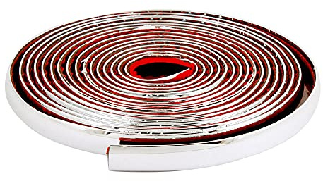 4R Quattroerre.it 12240 Chrom Klebeprofil für Autos, 3 mm x 3 mt