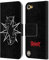 Head Case Designs Offizielle Zugelassen Slipknot Ziege Logo Kunst Leder Brieftaschen Handyhülle Hülle Huelle kompatibel mit Apple iPod Touch 5G 5th Gen