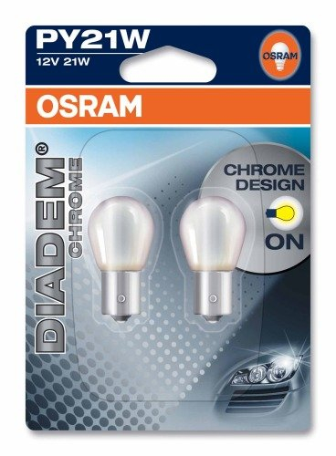 2 Leuchtmittel/Osram Diadem chrom Blinker