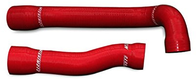 Mishimoto MMHOSE-E46-99RD Silicone Radiator Hose Kit Compatible With BMW E46 3-Series 1999-2006 Red