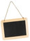 CTOP - Loisir créatif - Ardoise Rectangle à Suspendre (avec Corde) 25 x 18.50 x 1 cm