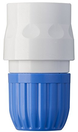 Takagi Schlauchstück 13 mm, Gartenbewässerungszubehör, Blau/Weiß, 1/2 Zoll, 3.7 x 3.7 x 6.2 cm