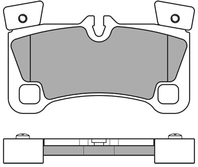 Meyle 025 242 9616 Brake Pad Set, disc brake