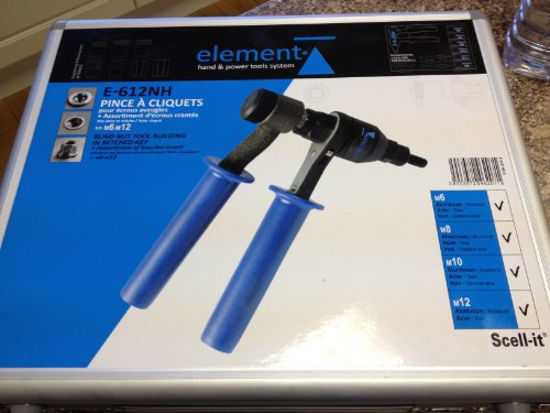 Scell-it - Pince à sertir à cliquet pour écrou M6 à M12 en coffret - SC-E-612NH-S - Scell-it