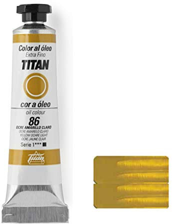 TITAN - OLEO OCRE AMARILLOCLARO T10 SNº1