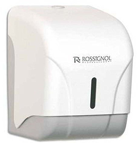 Distributeur Oléane 1 rouleau ou 2 paquets papier toilette blanc