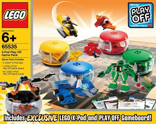 LEGO X-Pod and Play Off Gameboard