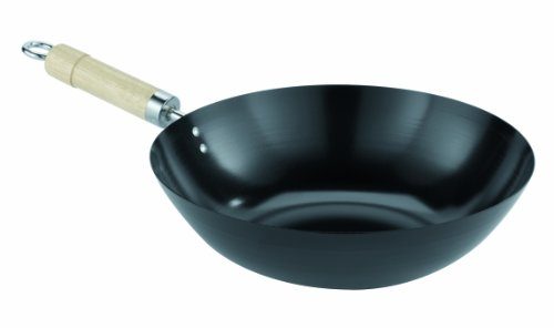 Paderno World Cuisine Wok chino antiadherente de 33 cm – libre de PTFE y PFOA