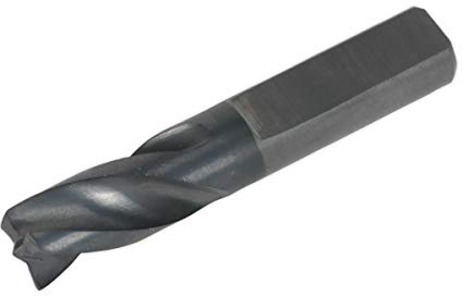 Sealey AK4740 Schweißpunktbohrer, massives Hartmetall, 8 mm x 44 mm, Schwarz