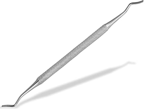 Kurzer Eckenheber Doppelinstrument mit langen feinen Enden für Maniküre/Pediküre