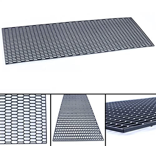 Rejilla de plástico ABS, 120 x 40 cm Sport Race, parrilla delantera, parachoques, fina