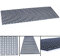 Rejilla de plástico ABS, 120 x 40 cm Sport Race, parrilla delantera, parachoques, fina
