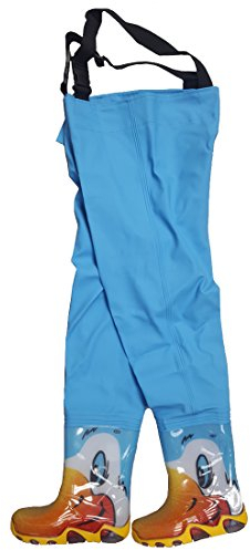 TAMS arbeitsbedarf24 Kinderwathose Hellblau 28/29 Matschhose Kinder Wathose Anglerhose Fischerhose Spielhose