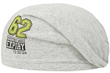 Döll Jungen Bohomütze Jersey Mütze, Grau (Light 8100), 51
