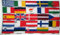 Qualitäts Fahne Flagge Europa Europäische Union EU-Länder 90 x 150 cm mit verstärktem Hissband