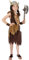Viking Girl Costume, Brown, with Dress & Wristcuffs, (L)