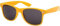 Boolavard TM Sonnenbrille Nerdbrille retro Art. 4026 (Gelb Tönung)