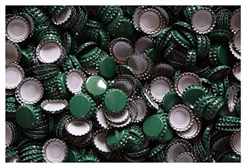 Lot de 1000 capsules Vert ungest anzt 26 mm pour brasser votre propre bière neuf ka26