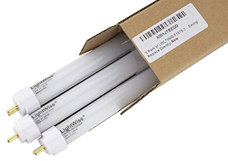 Lightwise LWL7W40-F13T5 21 Direct Replacement Led Tube, 7-Watt, White, 4000K, Retrofit 13W T5 Fluorescent Tube of your Uncder-Cabinet Lights 50% Energy Saving, Replace Directly Set of 3