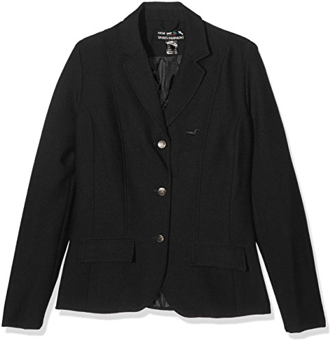 HKM 3341 Turnierjacket Marburg, Reitjacket Reitjacke schwarz Mädchen 152