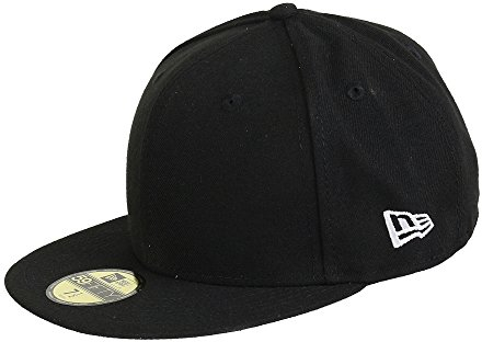 New Era Black Blank 59Fifty Basecap - 7-56cm (M)