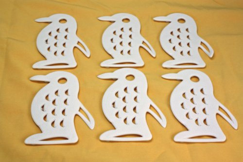 Anti Rutsch Stopp für Badwanne und Dusche 6 x Pinguin