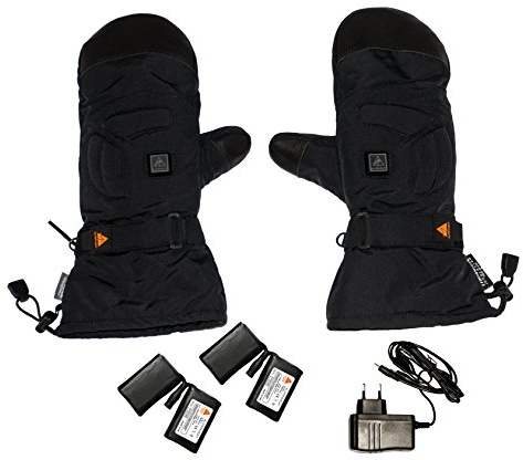 Alpenheat Fire Mitten DeLuxe Beheizter Fäustling, Schwarz, XL, AG5