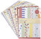 docrafts Country Life Papier Pack Leinen, Papier, Sortiert, A4, 24 Stück