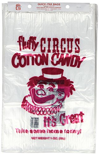 Quick Pack Cotton Candy Printed Bags (1,000 ct.)