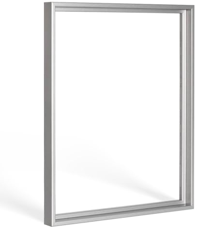 Bildershop-24 Schattenfugen - Rahmen LEMGO 40x60cm Alu geschliffen - 7 Farben 73 Formate