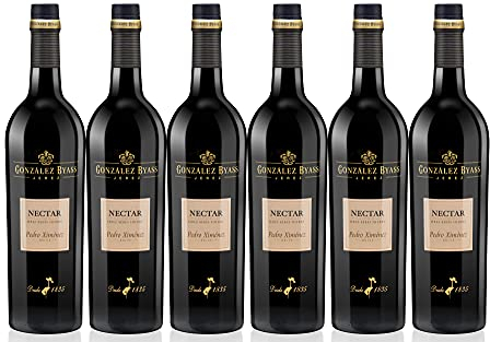 Nectar P.X. - Vino Dulce D.O. Jerez - 6 Botellas de 750 ml - Total: 4500 ml