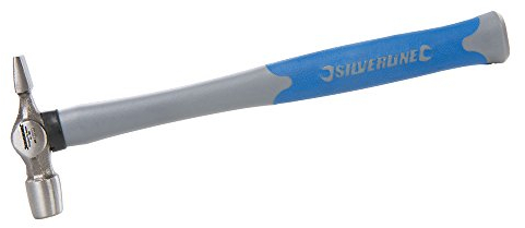 Silverline HA32 Marteau à panne plate manche en fibres de verre 110 g