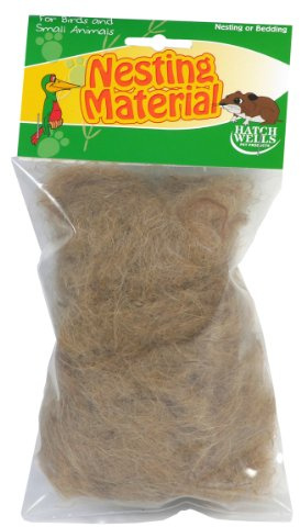 Hatchwell 5024703009097 Bird Nesting Material Breeding Bedding, brown