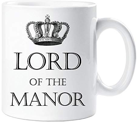 60 Second Makeover Limited Lord of The Manor Mug Gifts for Men Husband Birthday Novelty Mugs for Men Funny 11oz Ceramic Coffee Cup Gift Present His Dad Boyfriend