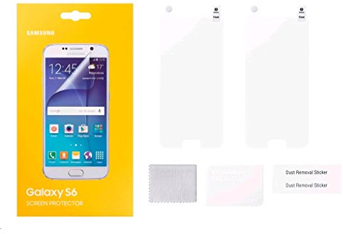 Samsung Displayschutzfolie Screen Protection transparent für Galaxy S6 - 2er Pack