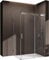 doporro Box Doccia Angolare 80x140 cm Apertura Scorrevole in Cristallo Temperato 8mm Trasparente Anticalcare, Senza Telaio con Piatto Doccia Incluso – Ravenna17K