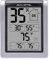 ACURITE 00613 Digital Hygrometer & Indoor Thermometer Pre-Calibrated Humidity Gauge, Black, 3 H x 2.5 W x 1.3 D