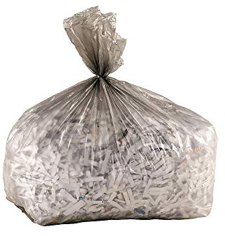 DEISS Universal Müllbeutel 50 Stück/Rolle | Müllsäcke in grau | Abfallsack fasst 6l | 6my | Größe: 29x33 cm, Mülltüten, Müllsack, Abfallbeutel